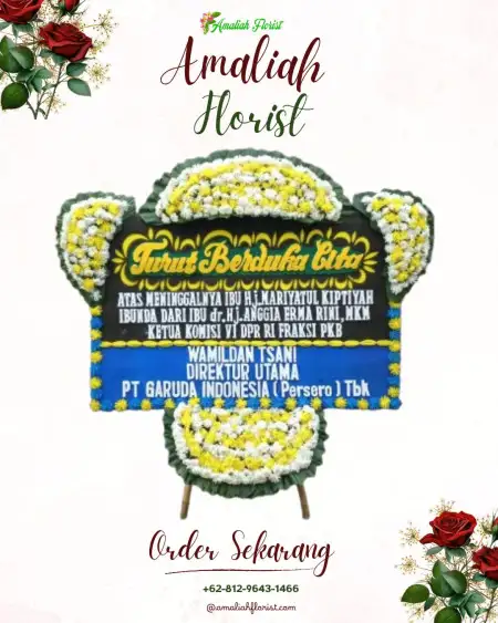 Papan Bunga Duka Keper
